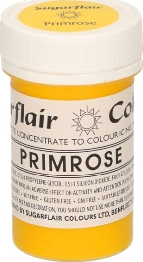 Sugarflair Pastafarge Primrose 25g | Slikkepott.No