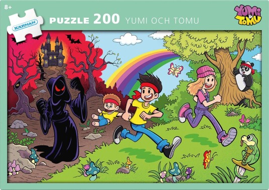 Kärnan Yumi & Tomu Puslespill 200 Brikker Kärnan Yumi & Tomu Puslespill 200 Brikker