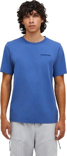 Peak Performance Original Small Logo Tee Men Blå XL