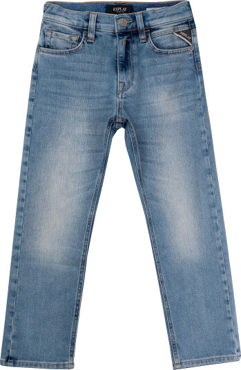 Replay Subjey Trousers Regular Replay Basics - Blue - 8 A Replay Subjey Trousers Regular Replay Basics - Blue - 8 A