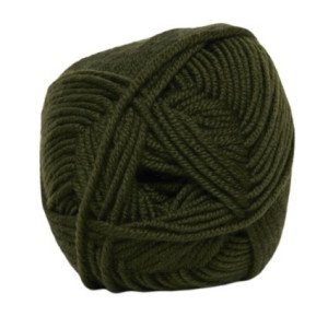 Hjertegarn Extrafine Merino 150 Garn 1285 Armygrøn