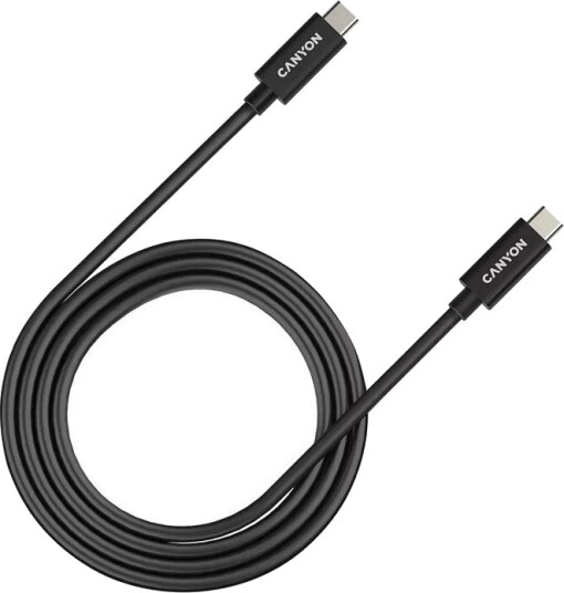 Canyon Cns-Usbc44b 1 M Usb C Usb C 40 Gbit/Sek. Sort