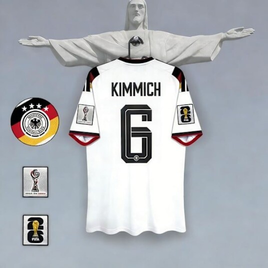 2026 FIFA World Cup USA-Canada-Mexico Tyskland landslag hjemmedrakt nr. 6 KIMMICH Fan Edition-trøye