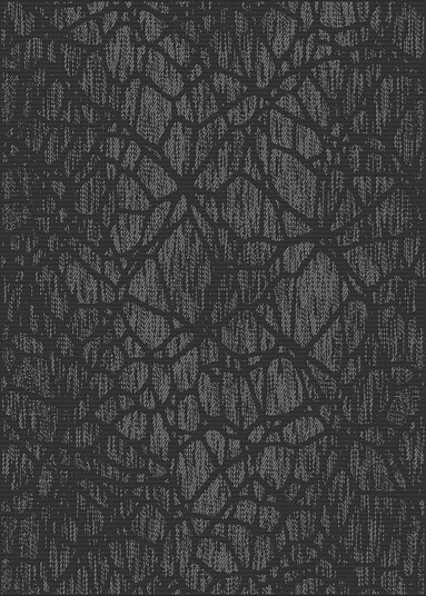 Innendørs/Utendørs tepper Brussels Diamond svart Størrelse: 200 x 290 cm