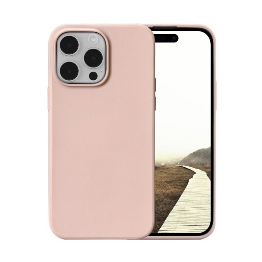 Dbramante1928 Greenland Støtsikkert Mobildeksel i Rosa Sand for iPhone 15 Pro