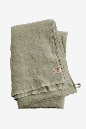 Lovely Linen Strandhåndkle Lovely i vasket lin Grønn