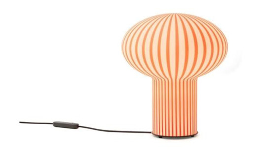 Established & Sons FILIGRANA LIGHT T6 Mushroom Bordlampe Ø40 Rød Established & Sons FILIGRANA LIGHT T6 Mushroom Bordlampe Ø40 Rød