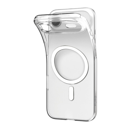 Puro MagSafe Ultra-Slim TPU Deksel for iPhone 17 Air - Gjennomsiktig