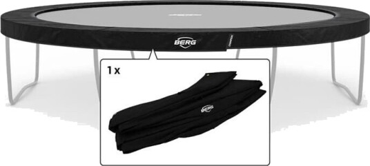 BERG Toys Padding For Champion 430 Cm Dia Sort Beskyttelseskant (Padding) 430 cm dia Sort