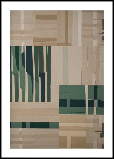 Geometric Rhythms Plakat / 70x100cm