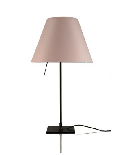 Luceplan - Costanzina Bordlampe Svart/Soft Skin