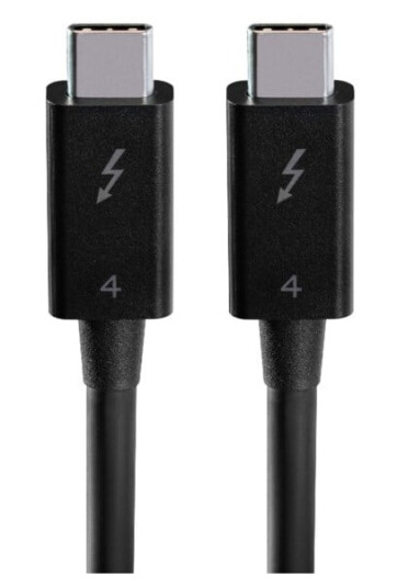Plexgear Thunderbolt 4 USB-C-kabel 70 cm Svart
