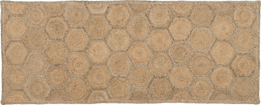 Dixie Elin gulvteppe Honey comb natural 80x200 cm