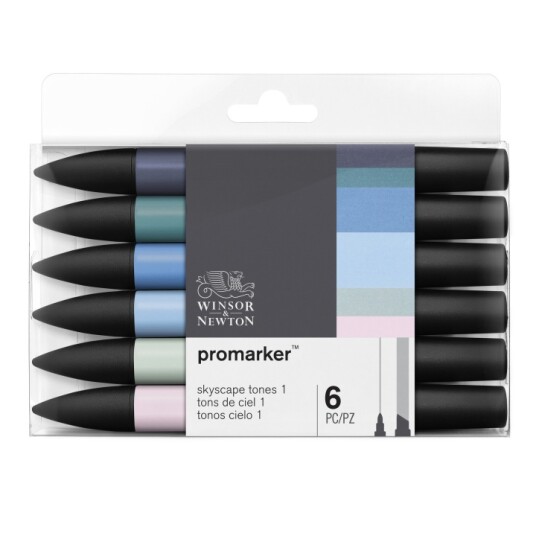 Promarker ProMarker 6-set Skyscape Tones