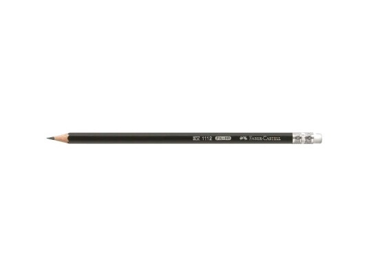 Faber-Castell Pencil 111/Hb With Eraser - (12 Stk.)