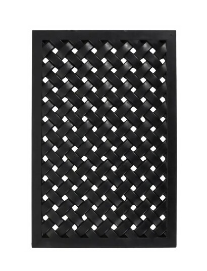 house doctor Door Mat, Hdbraid, Black - Black - ONE SIZE house doctor Door Mat, Hdbraid, Black - Black - ONE SIZE