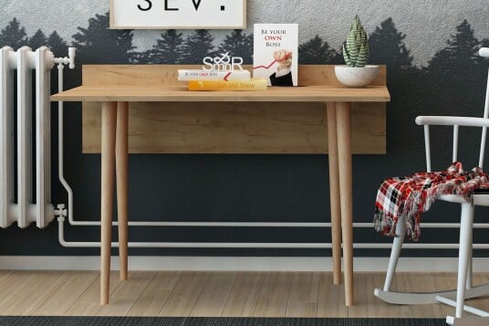 Skrivebord Naidaj 120 cm Tre