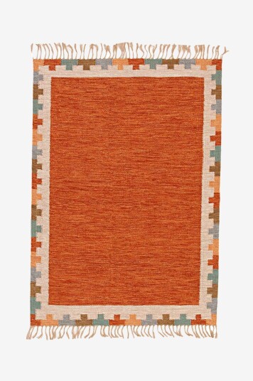 Bargi Ullteppe Röllakan B R 309 Rust 140x200 Brun