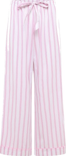 Gina Tricot Poplin Pyjamas Trousers White L