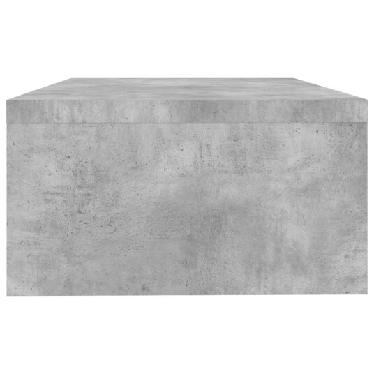 vidaXL Skjermstativ betonggrå 42x24x13 cm sponplate vidaXL Skjermstativ betonggrå 42x24x13 cm sponplate