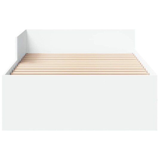  Sengeramme hvit 90x190 cm konstruert tre 8721102822018