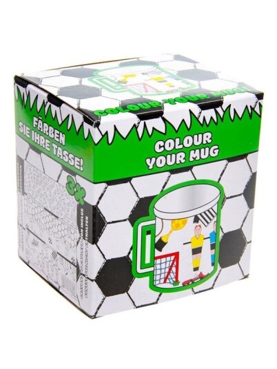 LG-Imports Color your own Football Mug LG-Imports Color your own Football Mug
