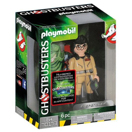 Playmobil Ghostbusters Collection Figure Egon Spengler 70173