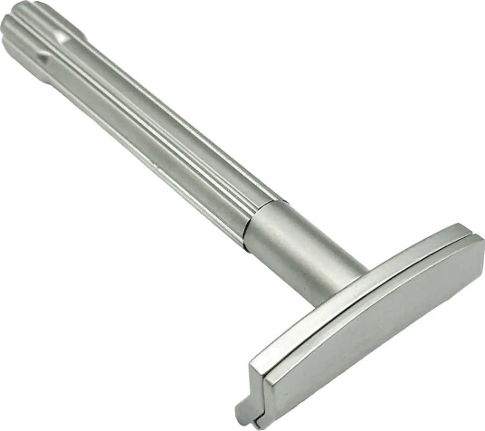 Parker Single Edge All Satin Safety Razor - Silver - ONE SIZE Parker Single Edge All Satin Safety Razor - Silver - ONE SIZE