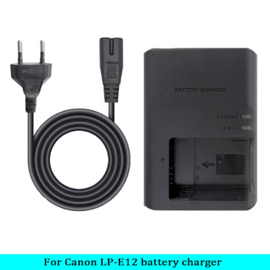 Batterilader For Canon EOS M 100D M2 M10 LC E12E