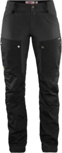 Fjellreven Keb Trousers Curved W Reg Dame 550 Black 42