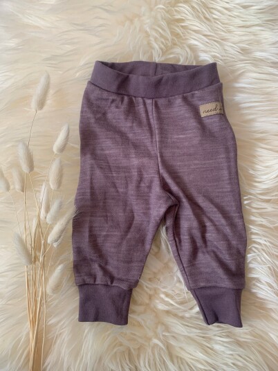Need It   Leggings i ull/bambus "Digg" Pen Lilla