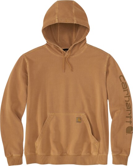 Carhartt Men"s Durham Garment Dyed Logo Sweatshirt Carhartt Brown XXL Carhartt Men"s Durham Garment Dyed Logo Sweatshirt Carhartt Brown XXL