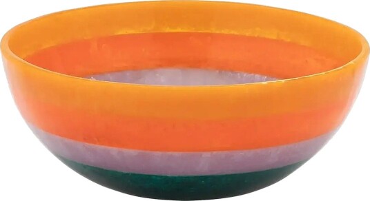 Anna + Nina Gleaming Salad Bowl   MULTICOLOR   ONZE SIZE