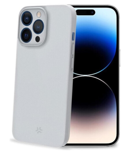 Celly Space - Baksidedeksel For Mobiltelefon - Termoplast-Polyuretan (Tpu) - Hvit - For Apple Iphone 15 Pro
