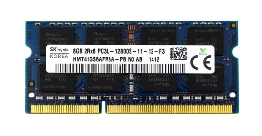 HMT41GS6AFR8A-PBN0-AB Hynix 8GB PC3-12800 DDR3-1600MHz non-ECC Unbuffered CL11 204-Pin 240471