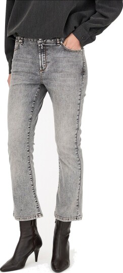 IVY Copenhagen   Jeans IVY Johanna Kick Flare Wash Amazing Toya Grey   Grå