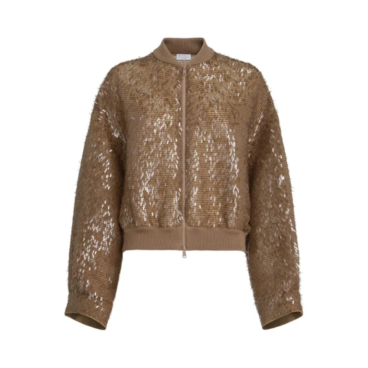 Brunello Cucinelli Dame Jakker Brun XS,