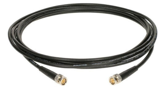Klotz Uhd/4k Plug D&h; Bncprom/prom Svart Sleeve Cable 2,5m