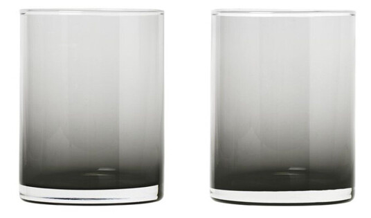 blomus Mera glass 22 cl 2-pakning Smoke