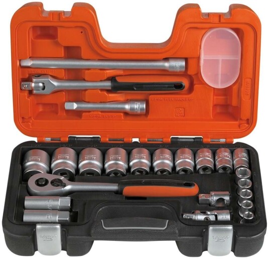 Bahco S240AF 1/2" Pipenøkkelsett med 23 Deler Bahco S240AF 1/2" Pipenøkkelsett med 23 Deler