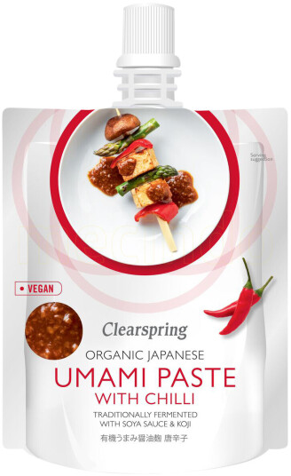 Clearspring Japansk Umani Paste Med Chilli Ø 150gram Clearspring Japansk Umani Paste Med Chilli Ø 150gram