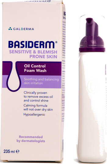 Basiderm Oil Control Foam Wash 235 ml