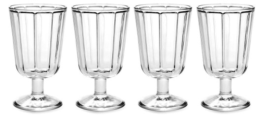 Serax Surface r?dvinsglass 23 cl 4-pakning Klar