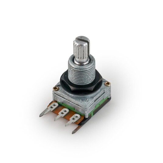 Mec Mono Potentiometer, 4b50k/cc Solid Shaft