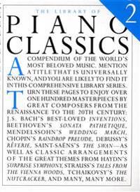The Library Of Piano Classics Book 2 The Library Of Piano Classics Book 2