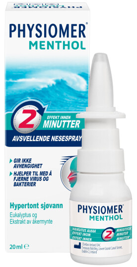 Physiomer Menthol Nesespray 20 ml Physiomer Menthol Nesespray 20 ml