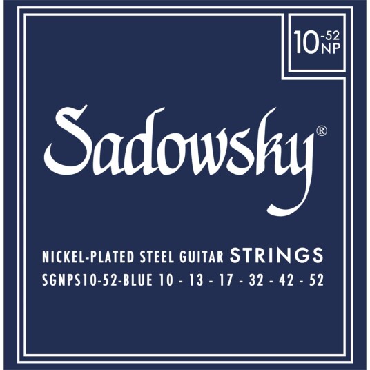 Sadowsky Blå Label Guitar String Set (010-052) Nickel Plated Steel Sadowsky Blå Label Guitar String Set (010-052) Nickel Plated Steel