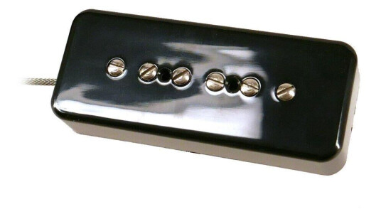 Nordstrand Np9.0 Hot P90 Style Pickup Soapbar Shape, Svart Cover - Set