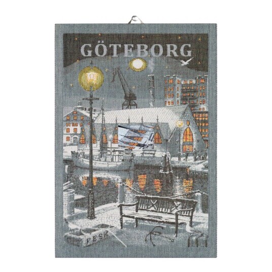 Ekelund  Gøteborg natt kjøkkenhåndkle 35x50 cm