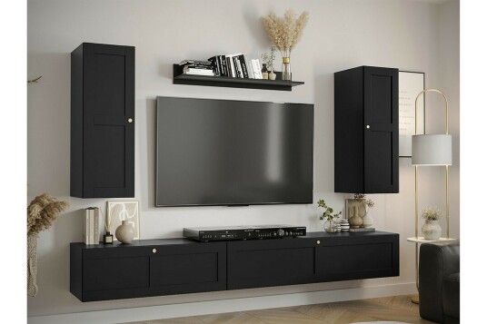 Vegghylle Dunvegan 100x22 cm Svart Vegghylle Dunvegan 100x22 cm Svart